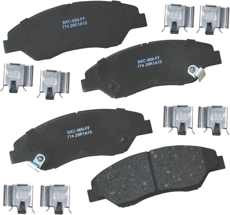Bendix Premium SBC774 Ceramic Front Brake Pads for Kia Sportage 2002-1998 - Image 1